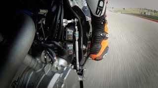 Translogic Quickshifter amp Blipper on Yamaha YZF R1 [upl. by Rowley13]