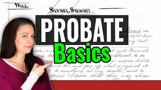 Probate Records For Genealogy Basics to Know Before You Research [upl. by Airotahs]