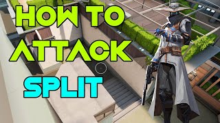 HOW TO ATTACK with Cypher on Split Camera Spots Smoke Spots  Valorant [upl. by Tnemelc]