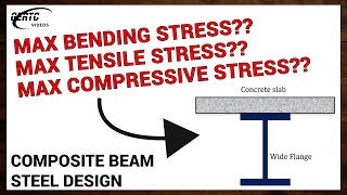 Solving Problems Involving COMPOSITE BEAMS Steel Design [upl. by Mckeon]