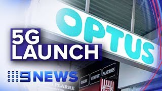 Optus to roll out home and mobile 5G network  Nine News Australia [upl. by Modestine543]