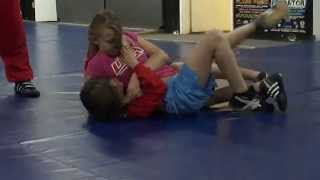 UGA KIDS GRAPPLING JENN AND SIERRA GRAPPLING [upl. by Delwyn]