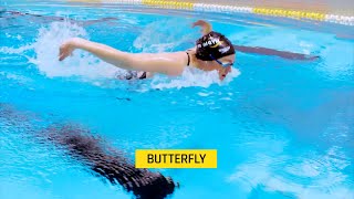 How to swim Butterfly [upl. by Kalvin]