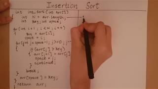 Insertion Sort  Time Complexity [upl. by Ecirted]