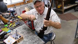 Watch Art disassemble a Pre 64 Winchester model 70 [upl. by Glaudia]