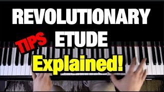 Chopin Etude Op 10 No 12 Revolutionary Piano Tutorial How to Play Lesson [upl. by Laurette]