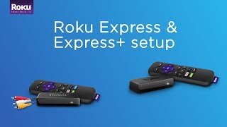 How to set up the Roku ExpressExpress Model 39003910 [upl. by Lemhaj]