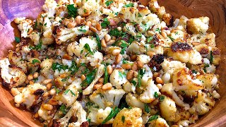 DELICIOUS Roasted Cauliflower Easy amp Fast Recipe [upl. by Itsur]