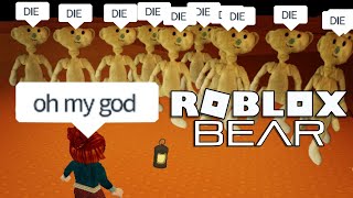 Roblox Bear Funny Moments [upl. by Jammie]