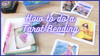 Step by step guide to how to read tarot cards  HOW TO DO A TAROT READING FOR YOURSELF [upl. by Adriena]