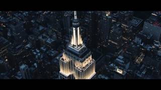 Stunning New York City Skyline at Night  HD [upl. by Nomma]