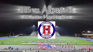 HHS vs Albertville  HHS Panther Marching Band [upl. by Stagg538]