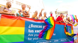 LGBT Pride Parade in Spain Torremolinos  Costa del Sol [upl. by Norbel]