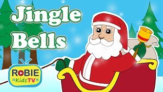 Jingle Bells Animated with Lyrics  Christmas Song for Children [upl. by Letram340]