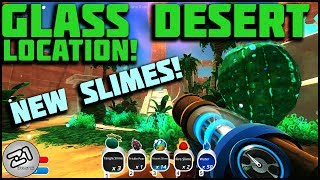 Glass Desert LOCATION  Mosaic Dervish Tangle And Fire Slimes  Slime Rancher Gameplay Z1 Gaming [upl. by Leonelle333]