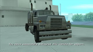 GTA San Andreas  Exports amp Imports  Tanker official location [upl. by Heintz]