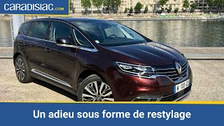 Essai  Renault Espace restylé 2020  le chant du cygne [upl. by Ahseal]