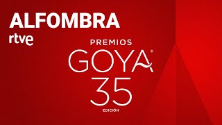 ALFOMBRA ROJA  Premios Goya 2021 [upl. by Osbourne]