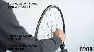 Apprendre à dévoiler une roue vélo [upl. by Akselaw693]