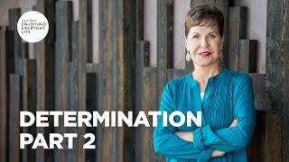 Determination  Part 2  Joyce Meyer  Enjoying Everyday Life Teaching [upl. by Bran]