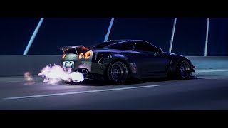 Flame Throwing Liberty Walk R35 GTR  4K [upl. by Libbi375]