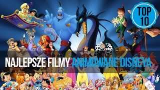 TOP 10  Najlepsze filmy animowane Disneya [upl. by Richelle498]