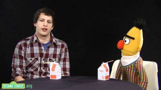 Sesame Street Conversations with Bert Andy Samberg Part 1 [upl. by Shishko]