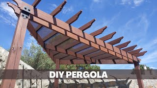 Building a DIY Pergola [upl. by Groot]