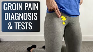 Top 3 Groin Pain Self Tests and Diagnosis SURPRISE [upl. by Ayerdna]