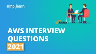 AWS Interview Questions  AWS Interview Questions And Answers 2022  AWS Training  Simplilearn [upl. by Maidie]