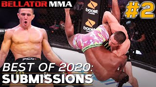 Best of 2020 Top Submissions 2  Bellator MMA [upl. by Airetnahs]