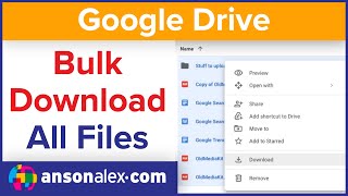 Download Entire Google Drive Folder to Computer [upl. by Alma]