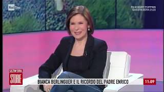 Bianca Berlinguer e il ricordo del padre Enrico  Storie italiane 02012020 [upl. by Salakcin]