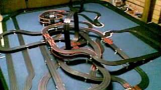 Awesome AFX Slot Car Track [upl. by Noret]