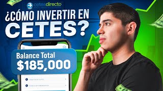 ¿Cómo INVERTIR en CETES  TUTORIAL desde 0 [upl. by Croom742]