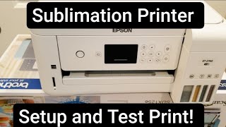 Setting Up An EPSON ECOTANK ET 2760 For SUBLIMATION  DIYNINJA [upl. by Coridon874]