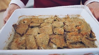 Carciofi gratinati al forno – Ricetta filante [upl. by Culbert496]