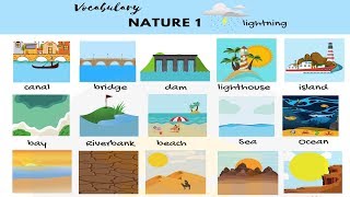 Nature Vocabulary Words List  The Natural World in English [upl. by Hgielsa]