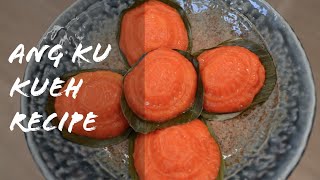 Traditional Ang Ku Kueh Recipe [upl. by Nosilla903]