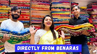 Benarasi Saree Collection Directly From Barabazar Wholesaler❤️ [upl. by Goodden]