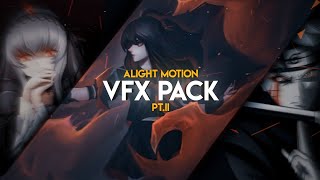 ALIGHT MOTION VFX PACK PT2  SHAKES • TRANSITIONS • CC • EFFECTS  RockZ YT [upl. by Attenad]