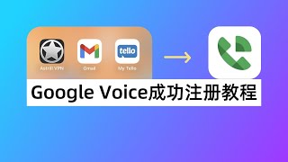 Google Voice成功注册！Astrill美国纯净IPTello接收GV验证码 [upl. by Miuqaoj]