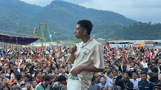 G BOB PERFORMANCE AT BAYARGHARI MELA  GBOB  RAP SONG [upl. by Ocsic]