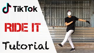 How To Do The quotRIDE ITquot  Tik Tok Trend Dance Challenge Easy Tutorial  How To with KING [upl. by Theone]