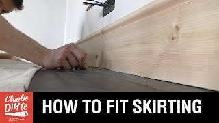 How to Install Skirting Boards  a DIY Guide [upl. by Duester]