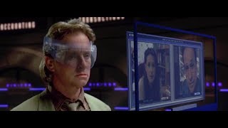 Michael Douglas in virtual reality  Disclosure [upl. by Niala]