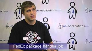 FedEx Interview  Package Handler 2 [upl. by Philemol]