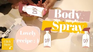 DIY🍶Making a Body Mist Spray using Polysorbate 20 a Solubilizer Livingmodestlynaturally [upl. by Valencia]