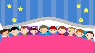 Ten In The Bed Nursery Rhyme with Lyrics [upl. by Aeila]