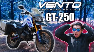 Vento GT 250  Nadie esperaba esta DOBLE PROPÓSITO de baja cilindrada  JohnRides Review Opinión [upl. by Andri286]